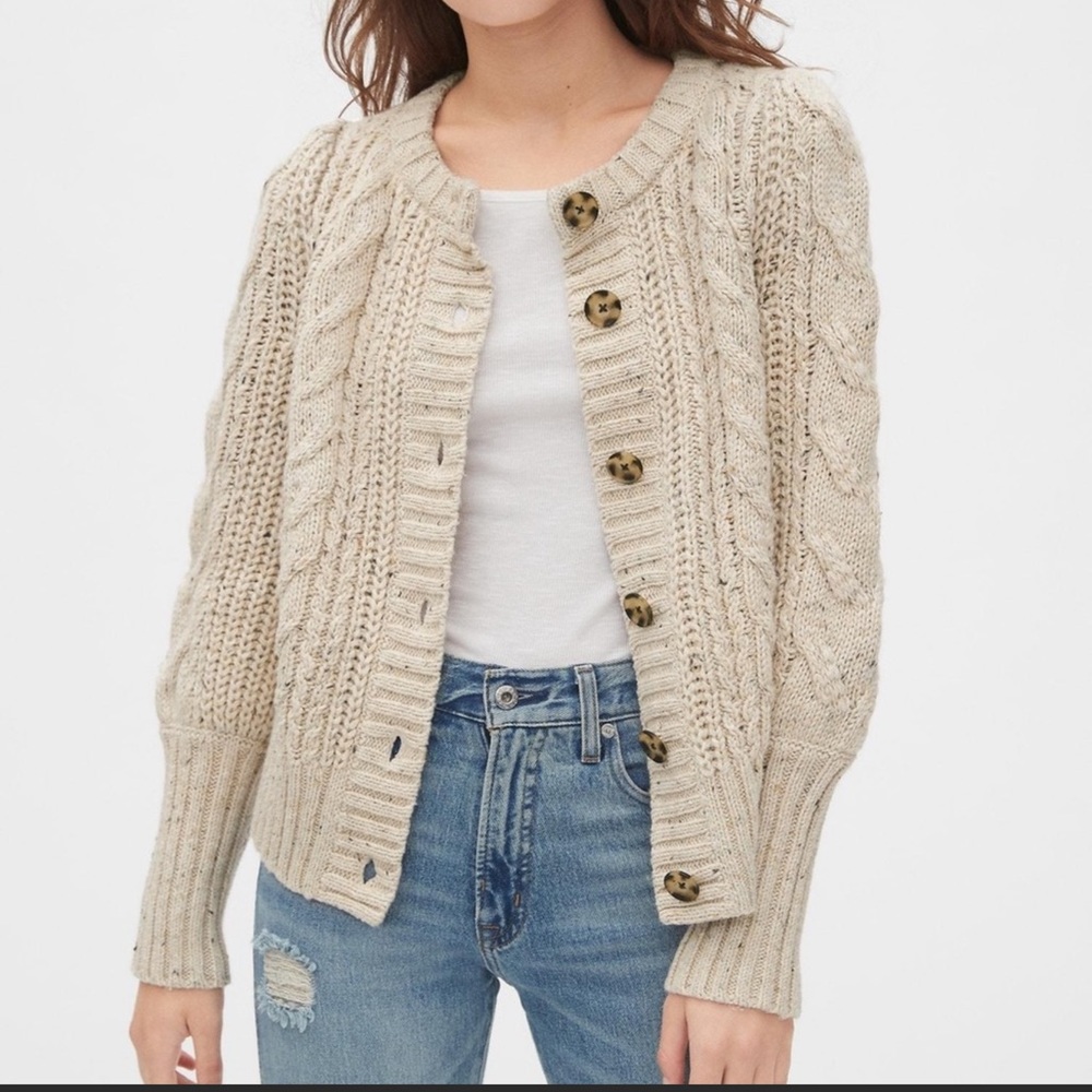 Doen inspired Gap cardigan